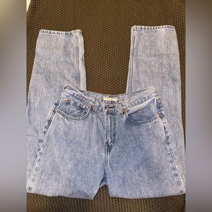 Levis low pro straight jean